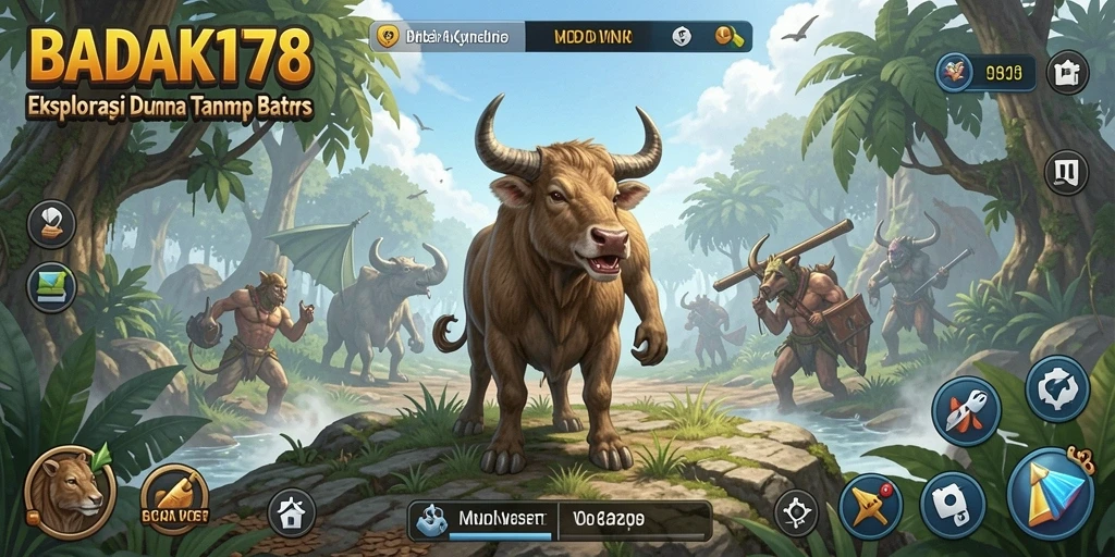 Screenshot menampilkan gameplay BADAK178 yang memukau dengan eksplorasi dunia terbuka.