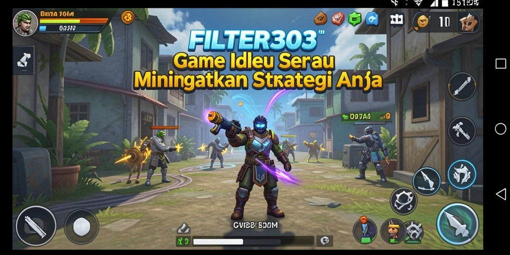 Tampilan menarik dari gameplay FILTER303 yang menggugah semangat pemain.