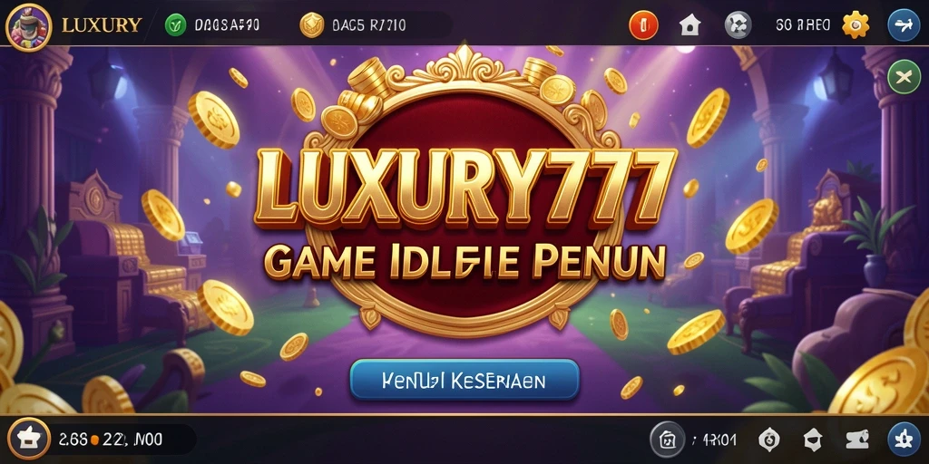 Tampilan gameplay LUXURY777 yang seru dan mengasyikkan.