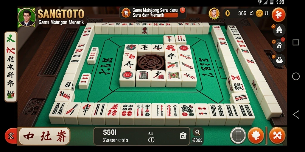 Screenshot gameplay SANGTOTO dengan tampilan yang menarik dan interaktif