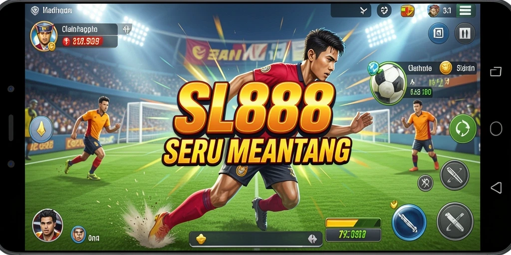 Tampilan gameplay menarik dari SL888 yang penuh aksi olahraga.