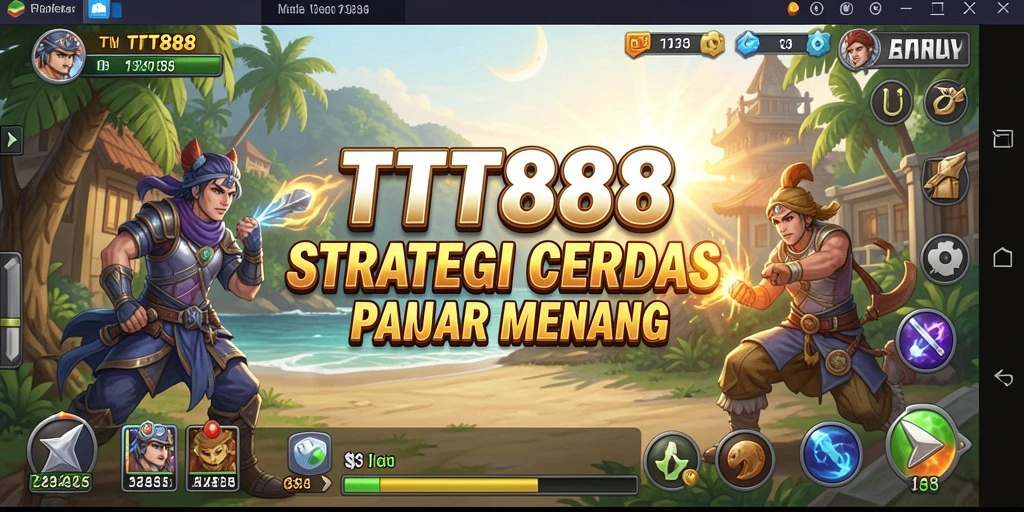 Tampilan gameplay menegangkan dengan berbagai strategi yang diterapkan.