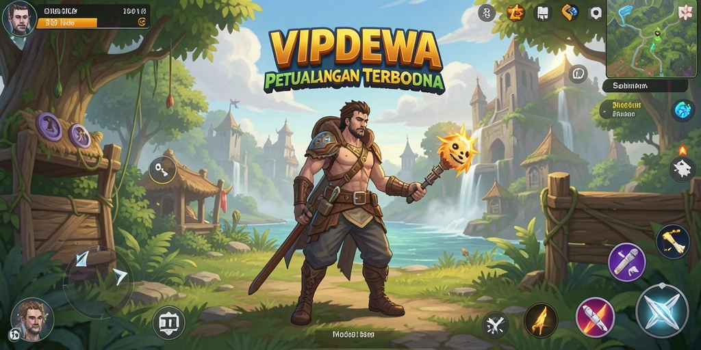 Menampilkan gameplay seru di dunia terbuka VIPDEWA.